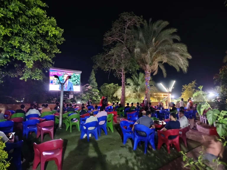 إقبال كبير لمشاهدة مباراة مصر وبلجيكا في كأس العالم