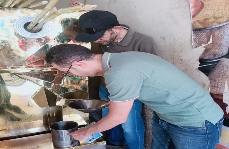 ضبط ثاني أكسيد التيتانيوم المحظور بسوهاج