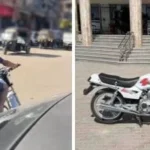 ضبط سائق دراجة نارية اعتدى على قائد سيارة في الغربية
