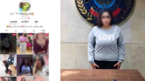 حبس صانعة محتوى لنشرها فيديوهات خادشة للحياء