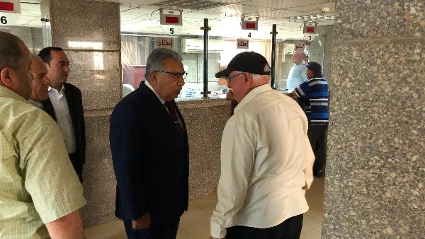محافظ الدقهلية يتفقد ديوان مركز طلخا ويؤكد على تحسين الخدمات