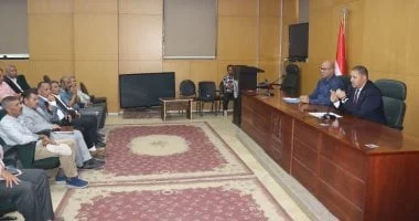 تدقيق معايير أراضي التقنين في بني سويف