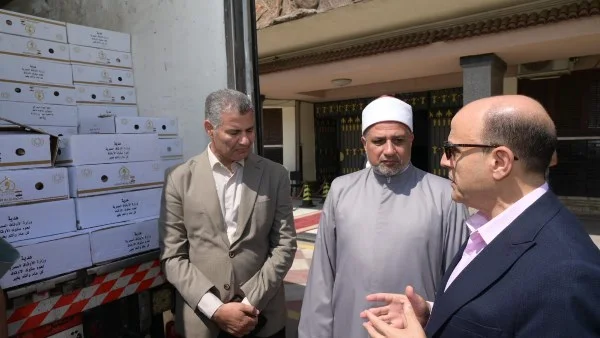 4 أطنان من الخير لمحافظة الغربية لدعم الأسر المحتاجة