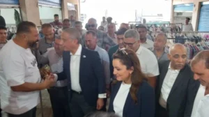 افتتاح سوق بولاق الدكرور الجديد للملابس بالجيزة
