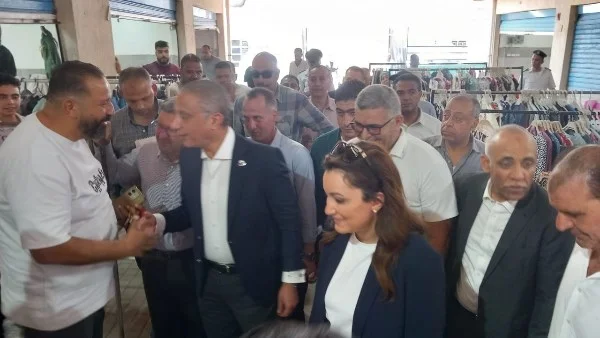 افتتاح سوق بولاق الدكرور الجديد للملابس بالجيزة