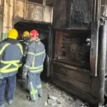 السيطرة على حريق مصنع كراسي في الخليفة بدون إصابات