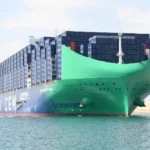 عبور سفينة الحاويات CMA CGM NOTRE DAME قناة السويس