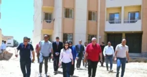 جولة محافظ البحيرة في مشروعات حوش عيسى