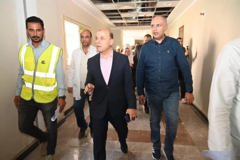 مستشفى السنطة الجديد يقترب من الافتتاح بنسبة 95%