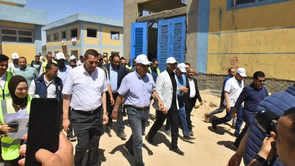 متابعة إنجاز مشروعات "حياة كريمة" بأسيوط