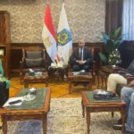 رئيس جامعة دمنهور يستقبل الطلاب البحرينيين