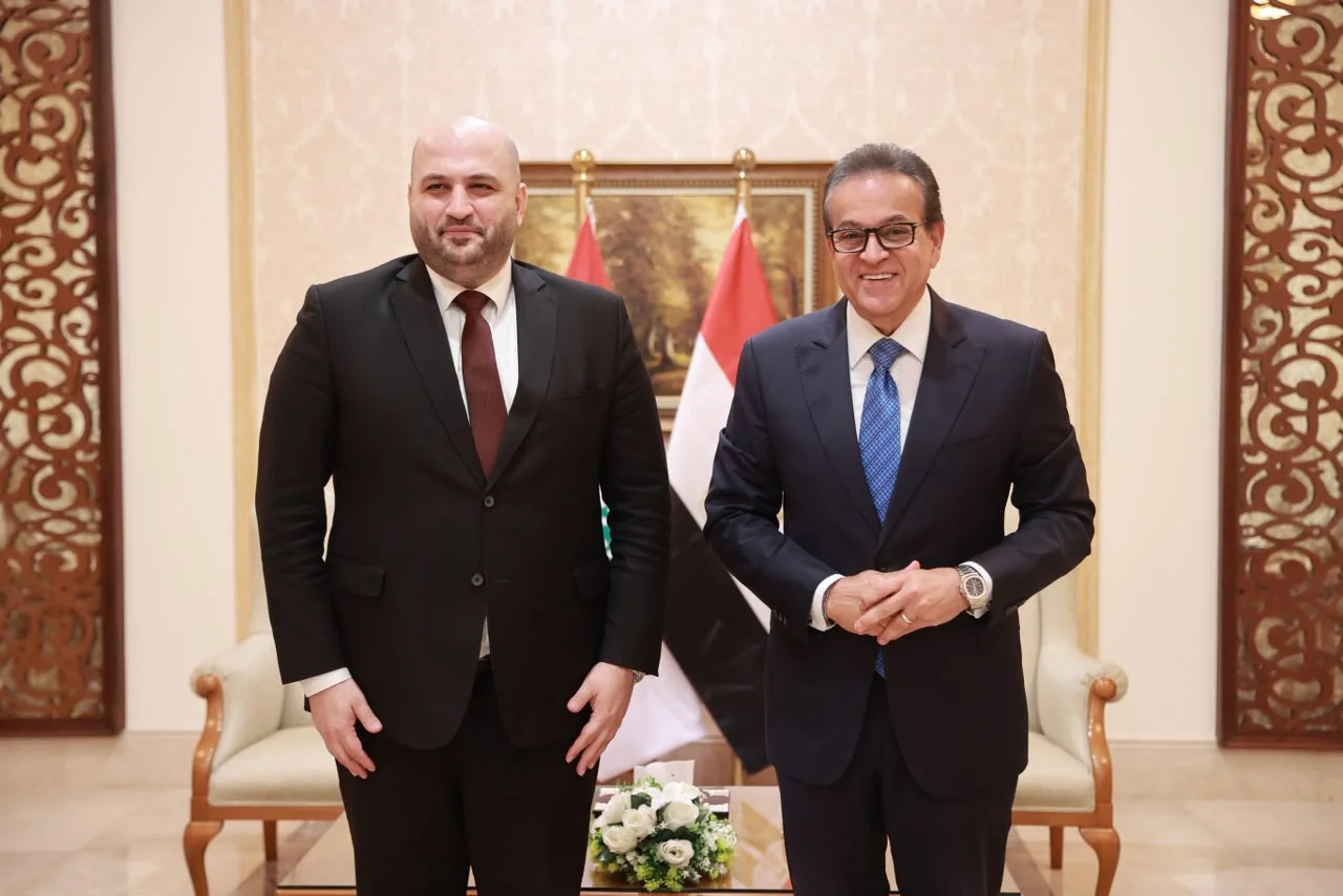 وزير الصحة المصري والتعاون الصحي مع لبنان