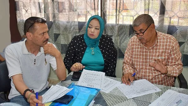 متابعة أعمال لجنة اعتذارات الثانوية العامة بجنوب سيناء