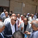 جولة ميدانية لمحافظ الأقصر في مدينة القرنة
