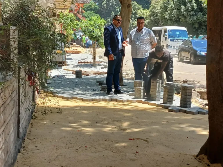 تطوير شارع الرشيد بحي العجوزة