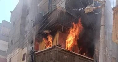 إخماد حريق في منزل بمصر القديمة دون تسجيل إصابات