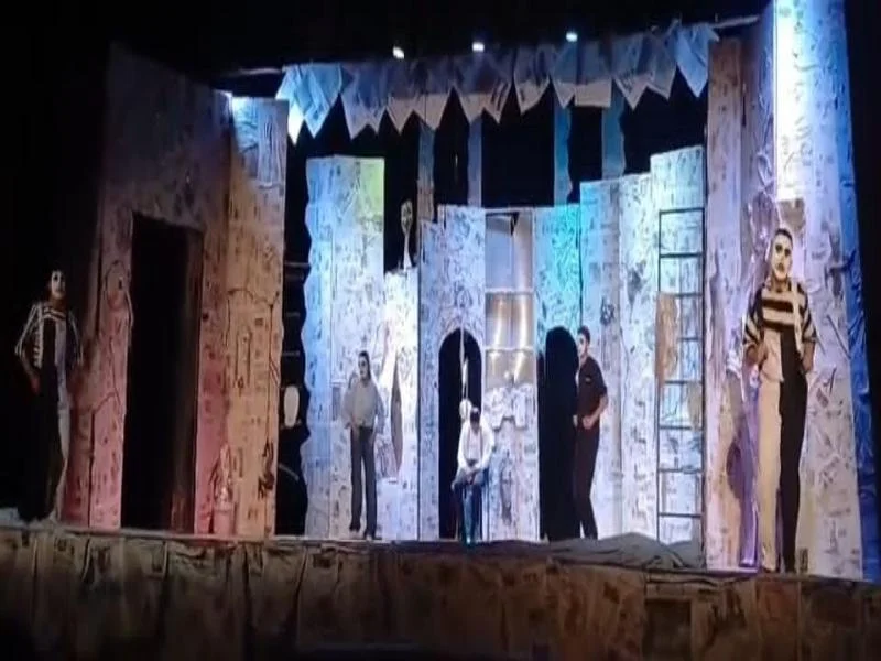 عرض "لم تكتب" لفرقة أبو كبير المسرحية في الزقازيق