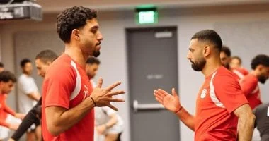 تدريبات منتخب مصر استعدادًا لمواجهة نيوزيلندا