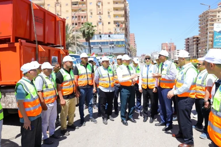 محافظ كفرالشيخ يتفقد فعاليات مبادرة «جميلة يا بلدي»