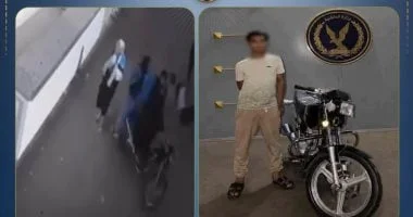 ضبط سائق دراجة نارية متهم بالاصطدام بفتاتين في الجيزة