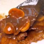 طريقة عمل اللحمة بالبطاطس مع صوص الديمي جلاس