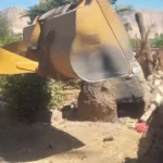 إزالة فورية لتعد على حرم الري في قنا