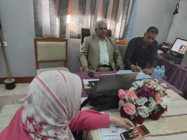 نجاح امتحانات الدبلومات الفنية في كفر الشيخ