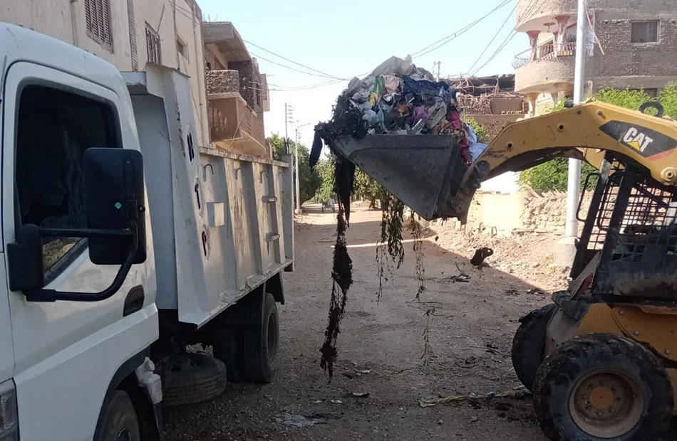 رفع 1442 طن من المخلفات في الإسكندرية