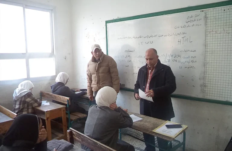 شكاوى الطلاب من صعوبة امتحان الهندسة في القاهرة