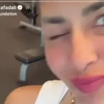 منة فضالي تبرز رشاقتها في أحدث إطلالة رياضية