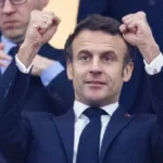 ماكرون يهنئ منتخب فرنسا بعد الفوز على السنغال