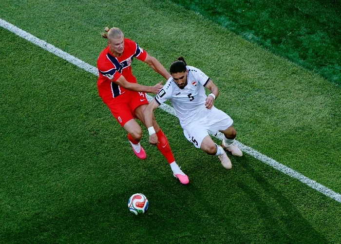 النرويج تتغلب على العراق 4-1 في كأس العالم 2026