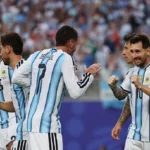 الأرجنتين تتقدم على الجزائر بهدف في الشوط الأول