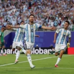 ميسي يحقق هاتريك أمام الجزائر في كأس العالم