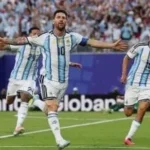 ميسي يقود الأرجنتين للفوز على الجزائر بثلاثية نظيفة