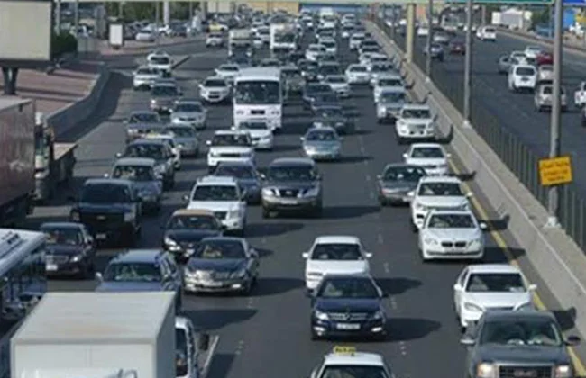 كثافات مرورية متزايدة بالقاهرة والجيزة صباحاً