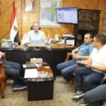 اجتماع لمتابعة مشروعات مياه الشرب بالغربية