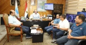 اجتماع لمتابعة مشروعات مياه الشرب بالغربية