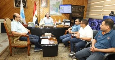 اجتماع لمتابعة مشروعات مياه الشرب بالغربية