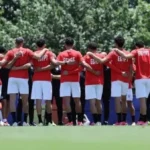 روح معنوية عالية للاعبي منتخب مصر قبل مواجهة الأرجنتين