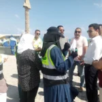 متابعة نائب محافظ مطروح لمنظومة النظافة الجديدة