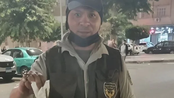 ثعبان يثير الذعر في ميدان شامبليون بالإسماعيلية