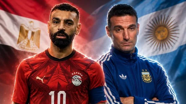 إشادة أرجنتينية بمحمد صلاح قبل مواجهة منتخب مصر