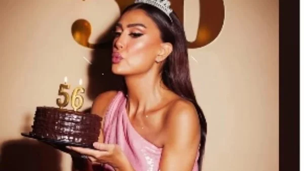 غادة عبد الرازق تحتفل بعيد ميلادها الـ56 بإطلالة ملكية