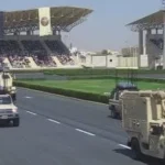 استعراض معدات دفاعية في افتتاح القيادة الاستراتيجية