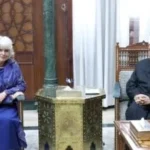 شيخ الأزهر يناقش مفهوم حقوق الإنسان مع السفيرة الفرنسية