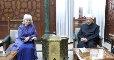شيخ الأزهر يناقش مفهوم حقوق الإنسان مع السفيرة الفرنسية