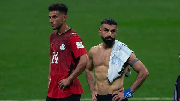 دموع لاعبي منتخب مصر بعد الخروج من المونديال