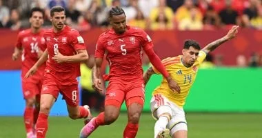 تعادل سلبي بين سويسرا وكولومبيا في كأس العالم