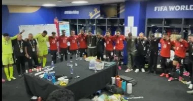 اتحاد الكرة يحتفي بروح الفريق رغم وداع كأس العالم